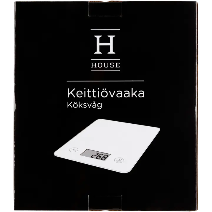 House keittiövaaka 14024413, valkoinen