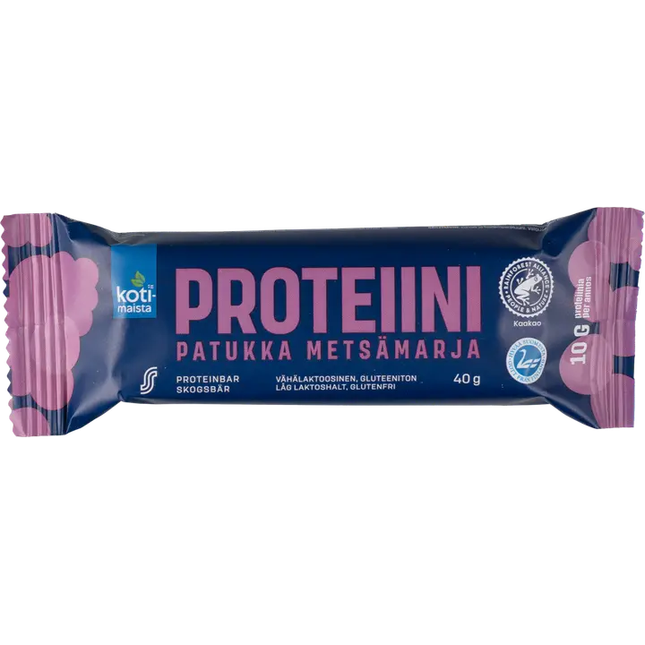 Kotimaista metsamarja proteiinibatoon 40g