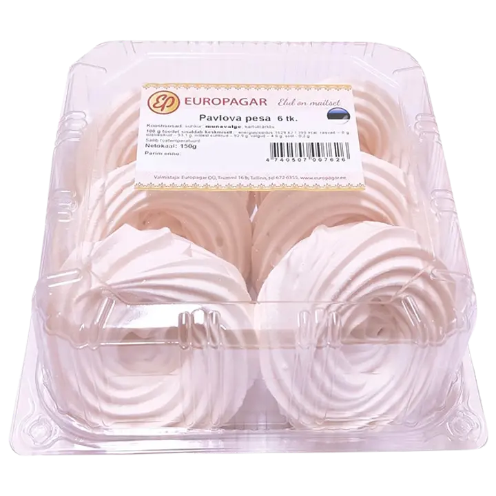 Europagar Pavlova Pesa 6 Tk 150 G