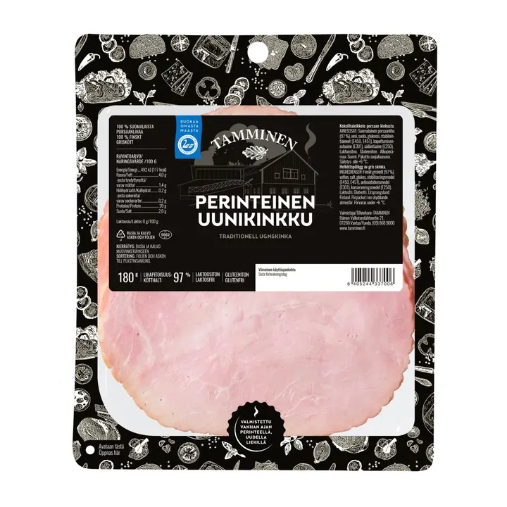 Tamminen perinteinen uunikinkkuviipale 180g