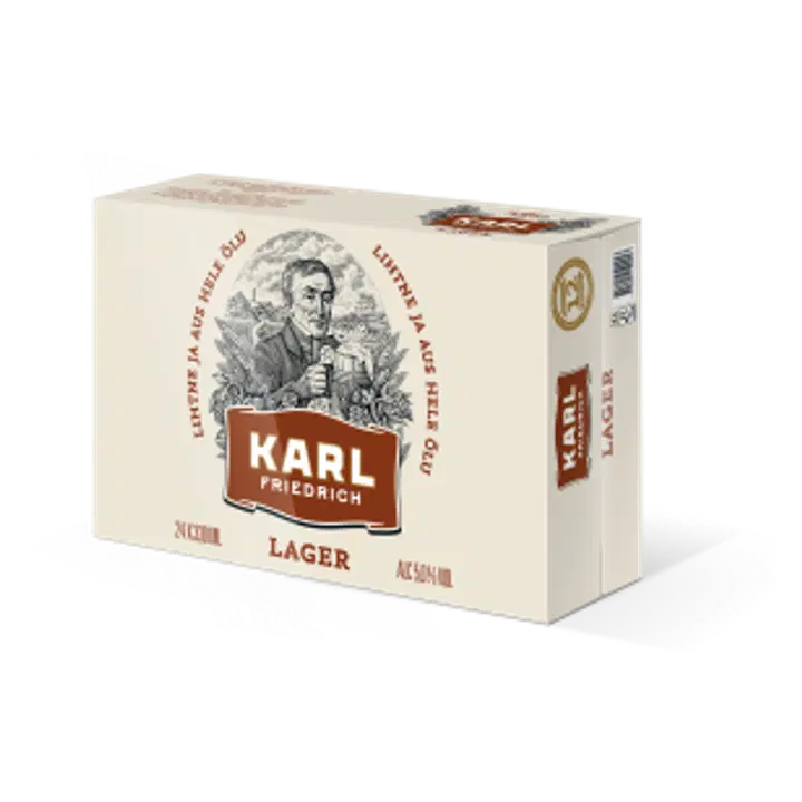 Karl Freidrich õlu kohver 5%vol 7,92L