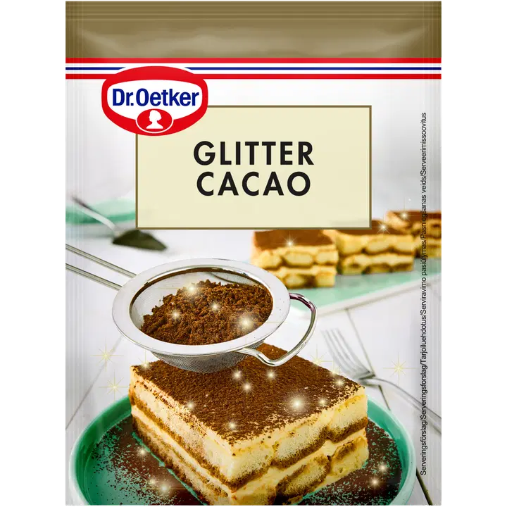 Dr. Oetker Glitter Cacao -kaakaojauhe 50g