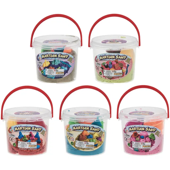 Kimallehiekka muotoiltava 500g lajitelma