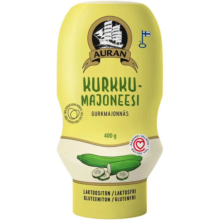 Auran Kurkkumajoneesi 400g