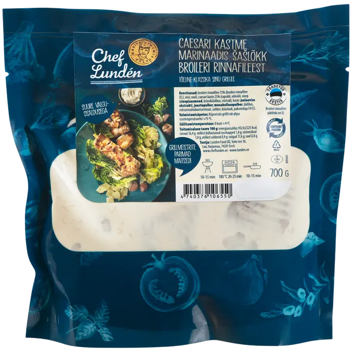 Caesari šašlõkk broilerifileest 700G