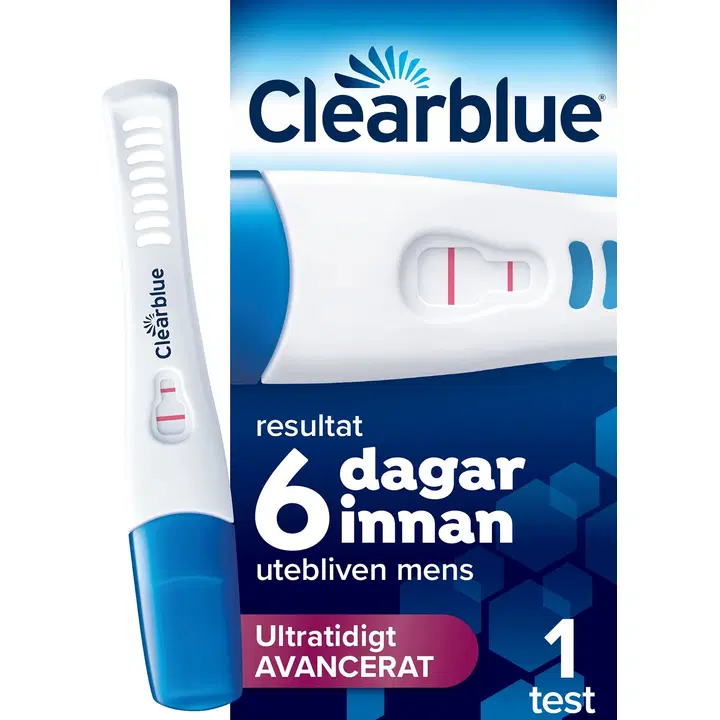 Clearblue Ultravarhainen Advanced 1kpl raskaustesti