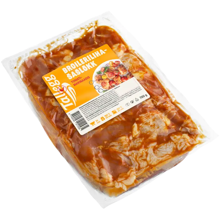 Tallegg Broileri Kintsulihašašlõkk Tomati 700G