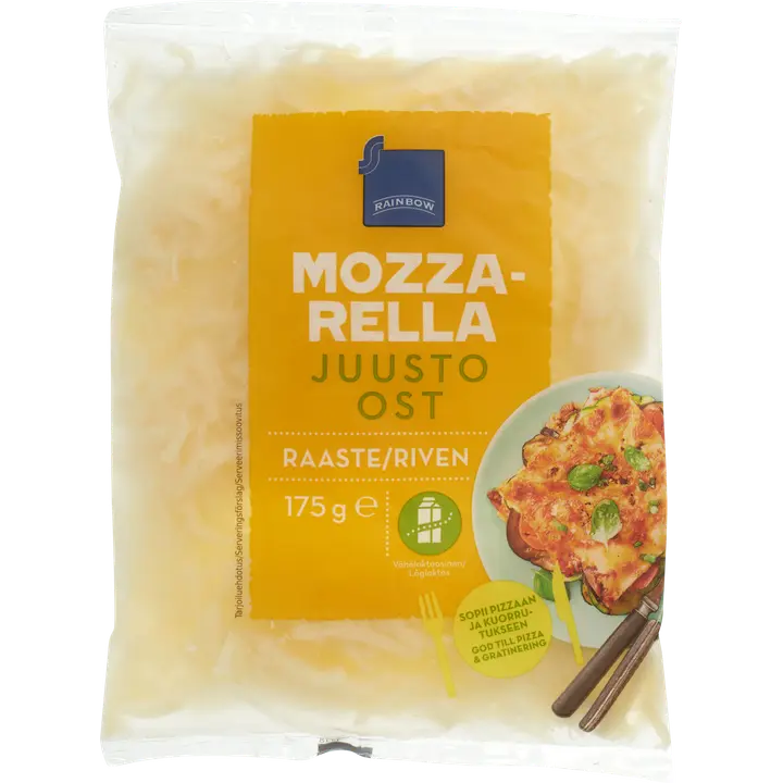 Mozzarella riivjuust, 175 g