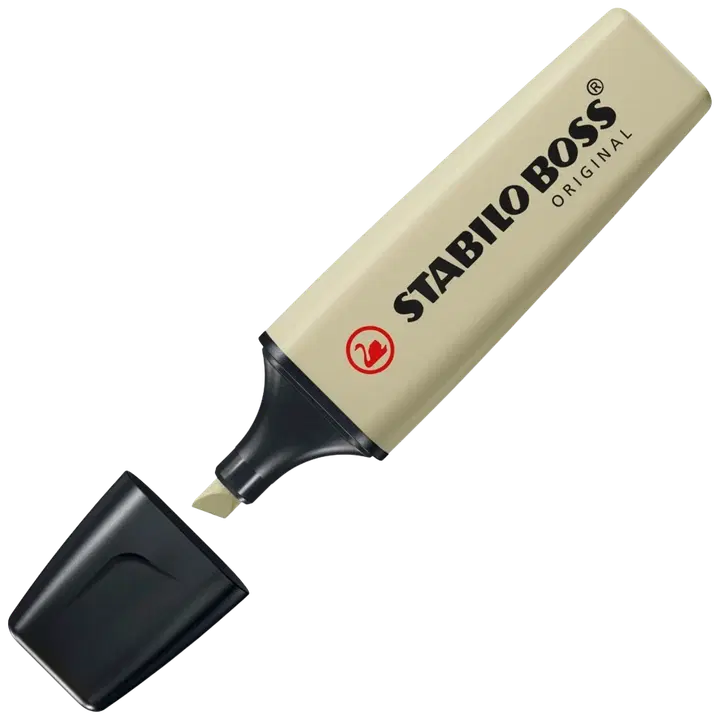 Tekstimarker, boss original mudaroheline