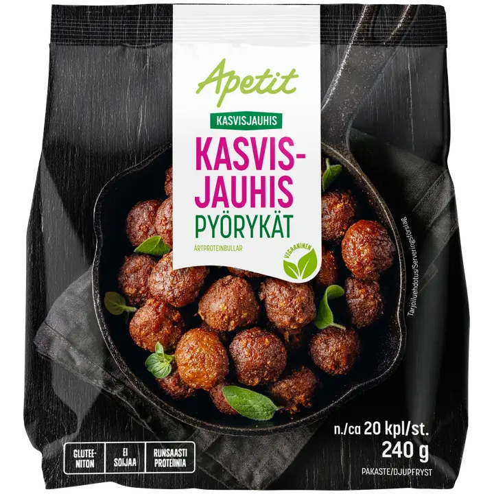 Apetit Kasvisjauhispyörykät pakaste 240g
