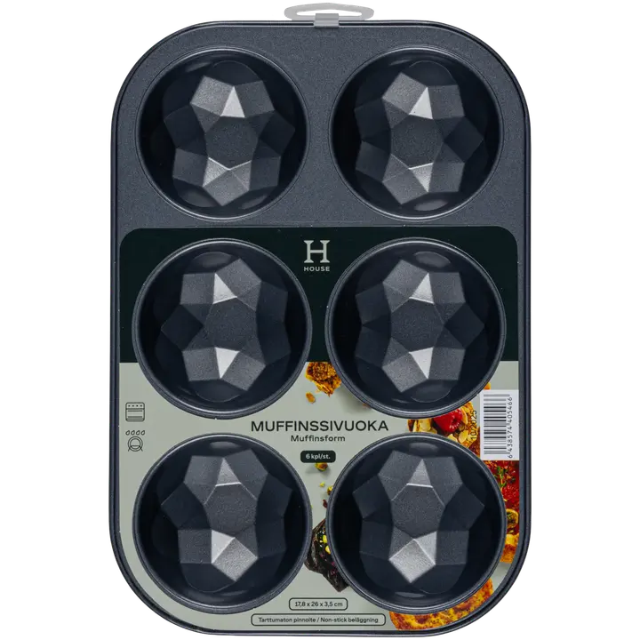 Muffinivormi House muster 6 tk