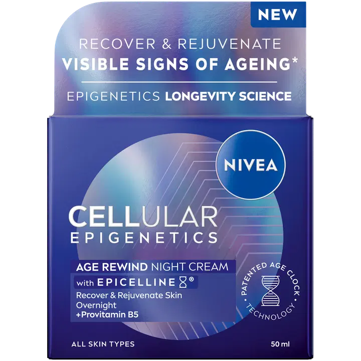 NIVEA 50ml Cellular Epigenetics Age Rewind Night Cream -yövoide