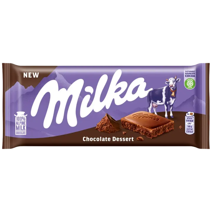 Milka piimašokolaad Chocolate Dessert 100g