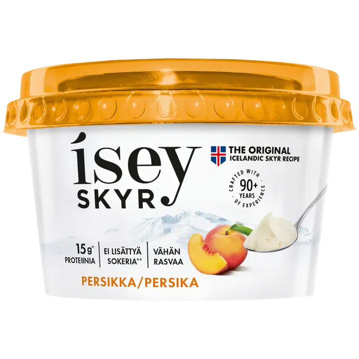 Isey Skyr Persikka maitovalmiste 170g