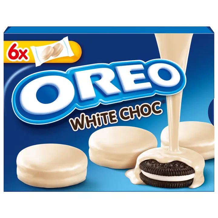 Oreo Enrobed White kuorutettuja täytekeksejä 246g