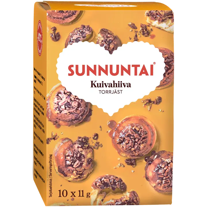 Sunnuntai 10x11g kuivahiiva