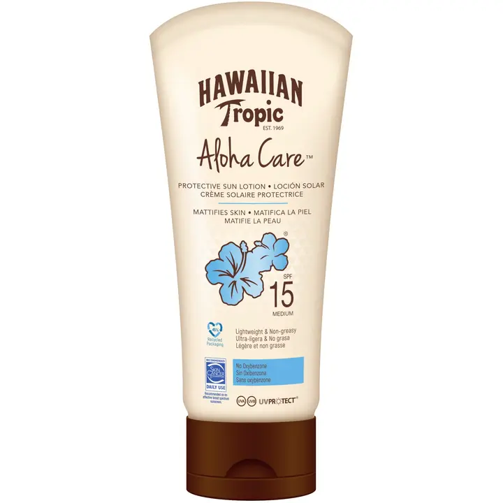 Päevitusemulsioon aloha care SPF15 180ml