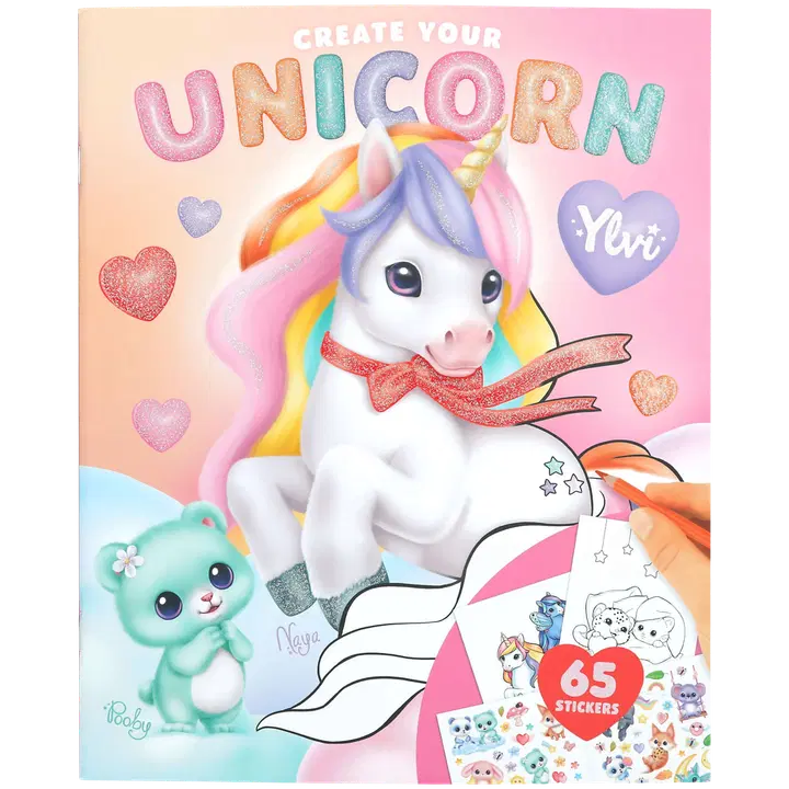 Ylvi Unicorn Värityskirja