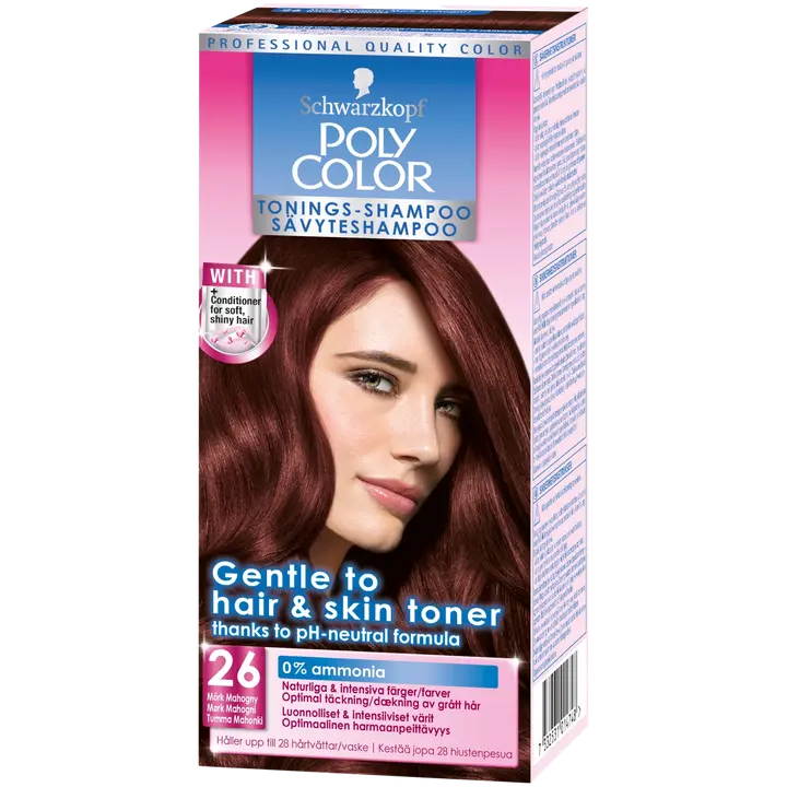 Tooniv shampoon Poly Color 26 Dark Mahogany