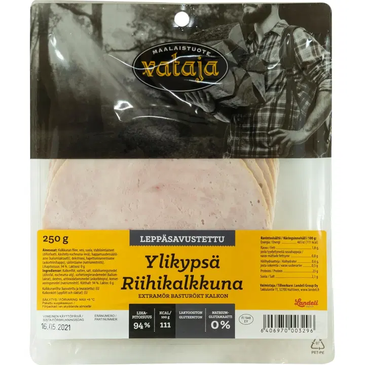 Vataja Ylikypsä Riihikalkkuna viipale 250g