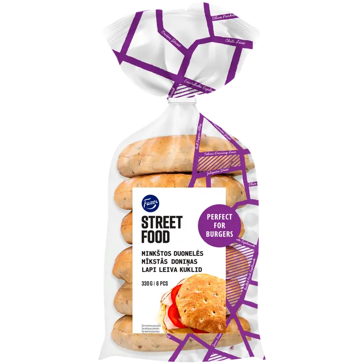Fazer Street Food Lapi leivad kuklid 330 g