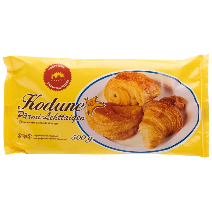 Kodune pärmi-lehttaigen, 500 g