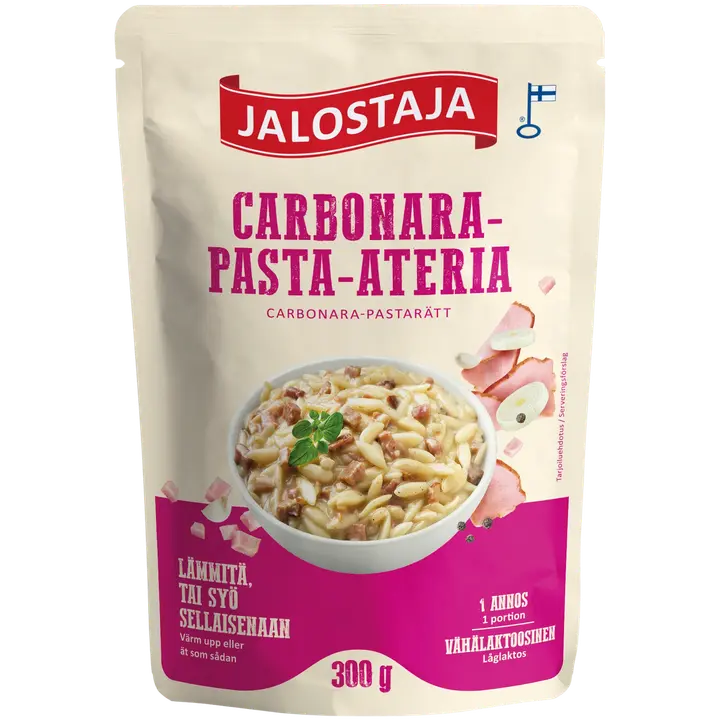 Jalostaja Carbonara-pasta-ateria 300 g