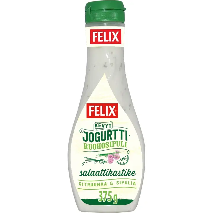 Felix lätt yoghurt-gräslök salladsdressing 375g