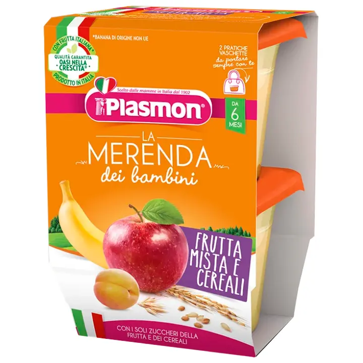 Plasmon Puuvilja ja teravilja püree 2*120g