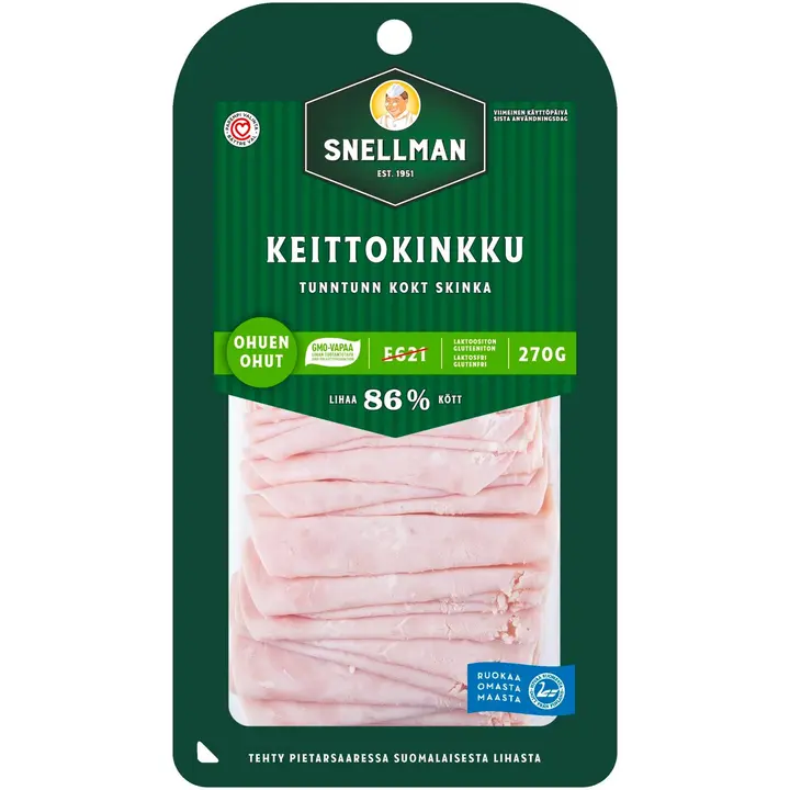 Snellman Ohuen ohut keittokinkku 270g