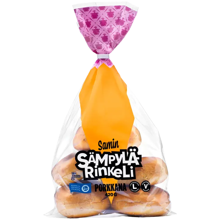 Samin Porkkana sämpylärinkeli 420g