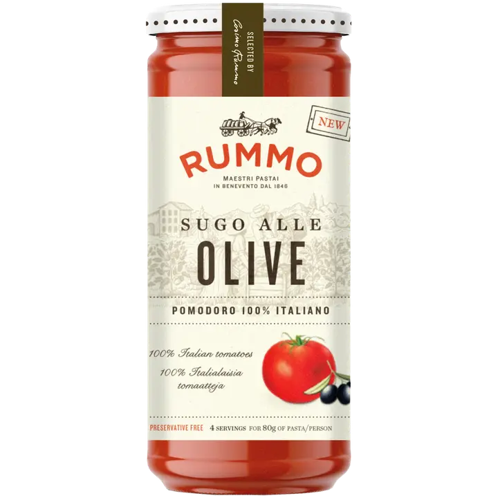 Rummo Sugo alle olive pastakastike 340g