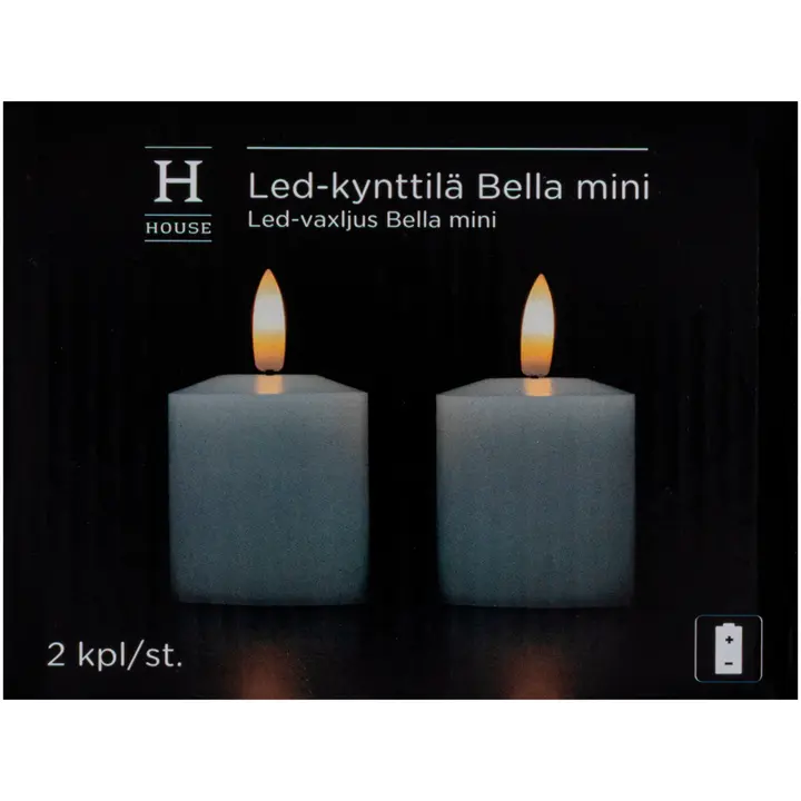 Led küünlad bella 2 tk