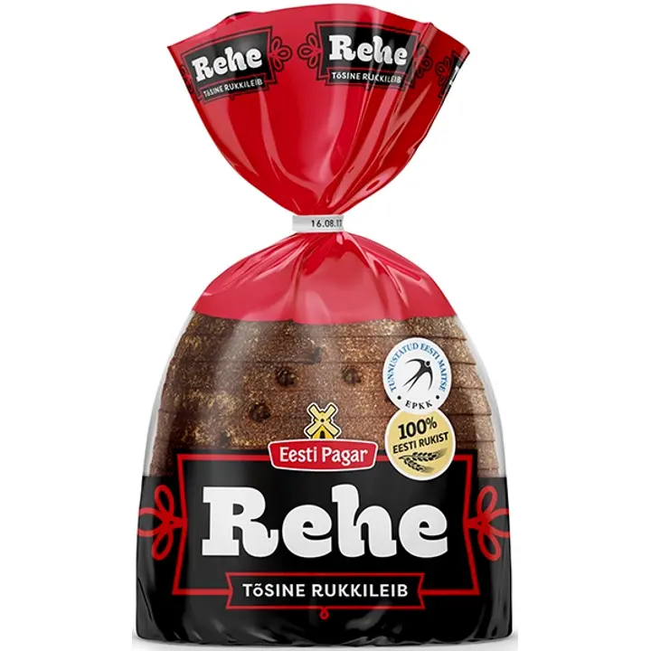 Eesti Pagar Rehe Rukkileib 390 G