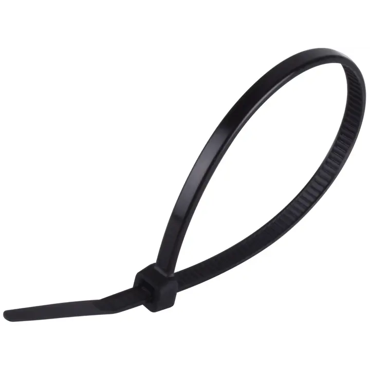 Gelia nippuside 98x2.5 mm 100 kpl musta, UV-suojattu