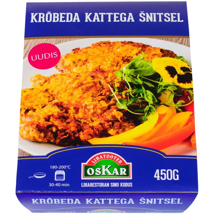 Oskar Krõbeda Kattega Šnitsel 450G
