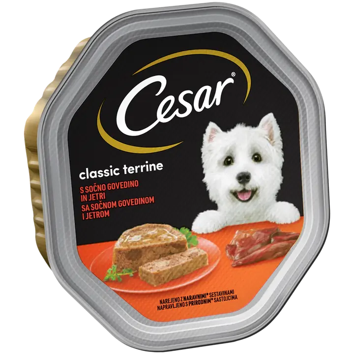 CESAR einekausike veiseliha/maks 150g