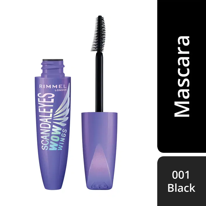 Rimmel London Scandaleyes Wow Wings Mascara 12 ml 001 Black, ripsiväri