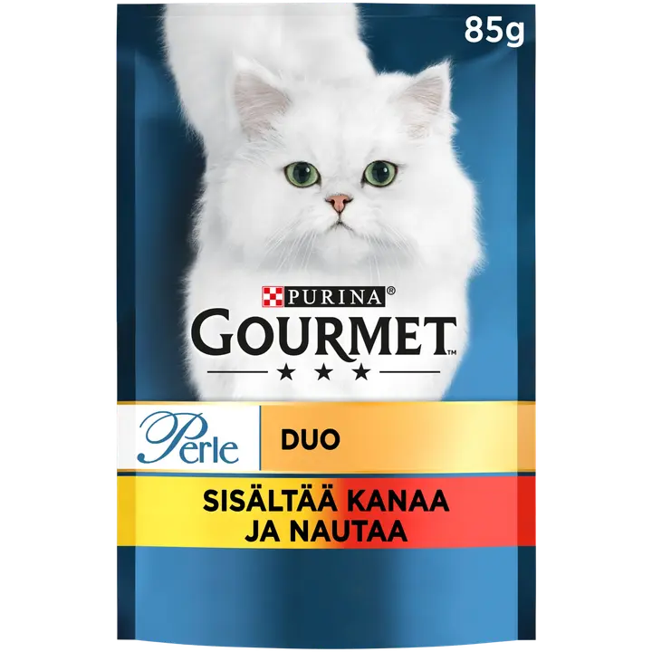 Gourmet täissööt kassidele kana- ja veiselihaga 80 g