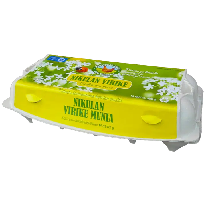 Munatukku Nikulan Virike kananmuna M10 580g