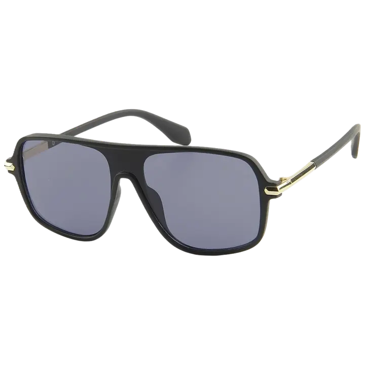 Kost päikeseprillid kuldne metall Unisex