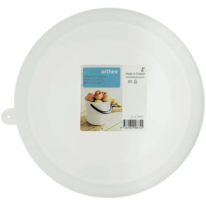 Orthex kansi 5 L sankoon valkoinen