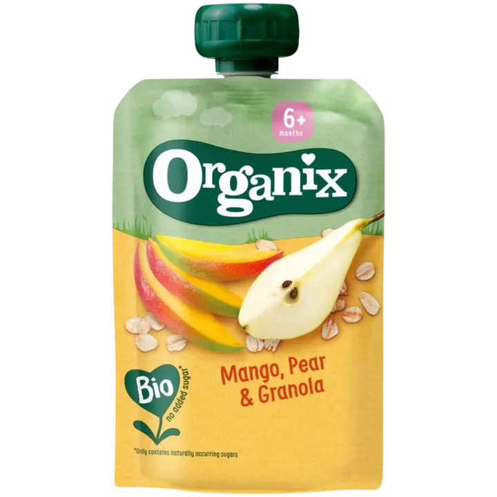 Organix ECO kaerapüree mango-pirni 6k 100g