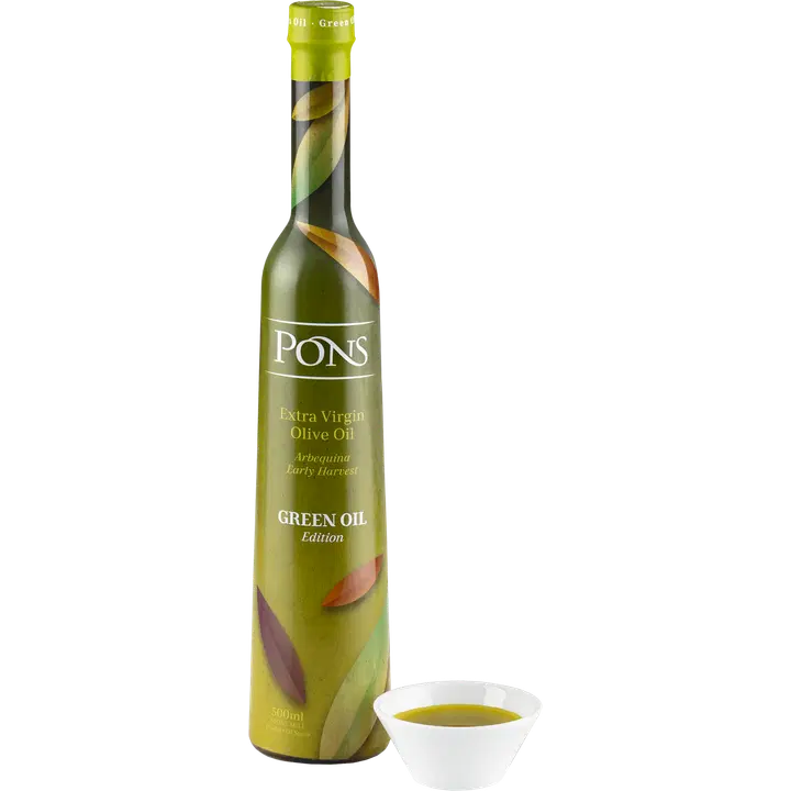 PONS 500ml vihreä öljy Ekstra-neitsytoliiviöljy