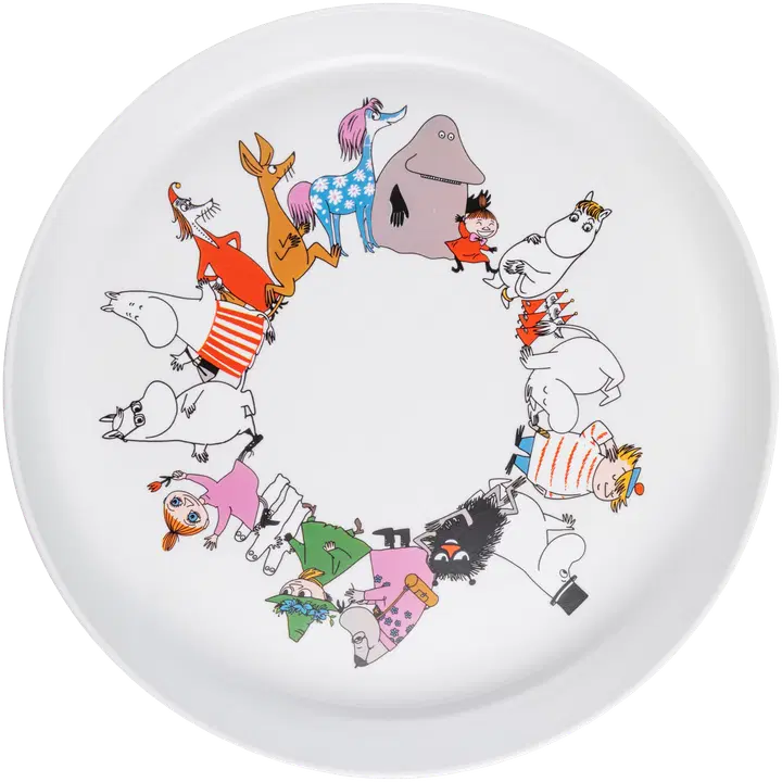 Taldrik Muumitegelased