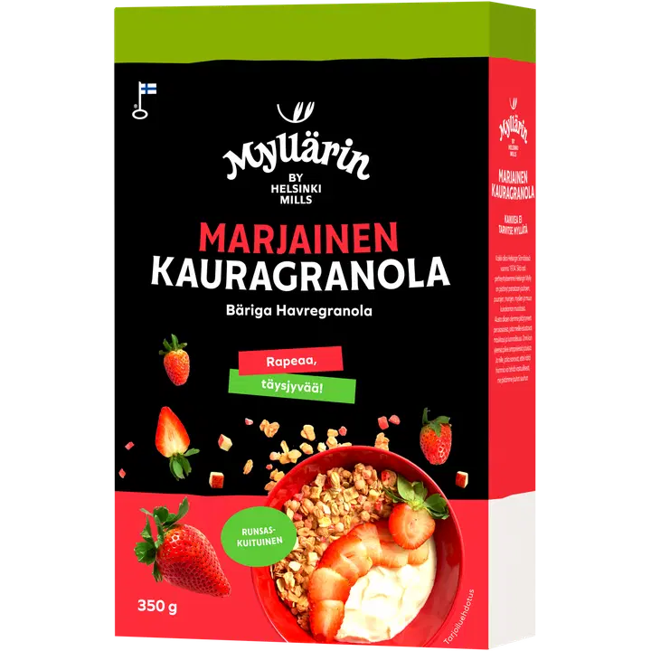 Helsingin Mylly Myllärin Marjainen Granola 350 g