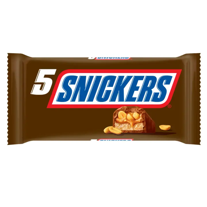 Snickers suklaapatukka monipakkaus 5x50g
