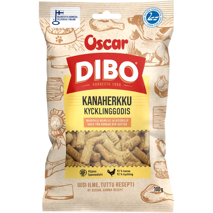 DIBO Kanaherkku koirille ja kissoille 100 g