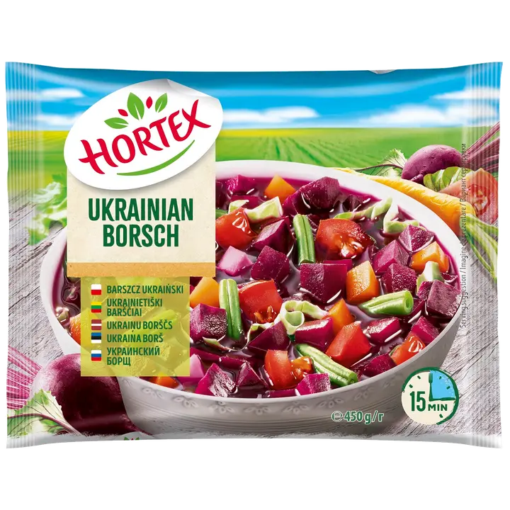 Ukraina borši köögiviljad, 450 g