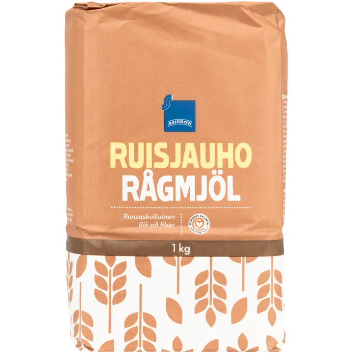 Rainbow ruisjauho 1 kg